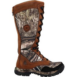 Rocky Men's 16" Mossy Oak Country DNA Waterproof Lace-Up Snake Boots