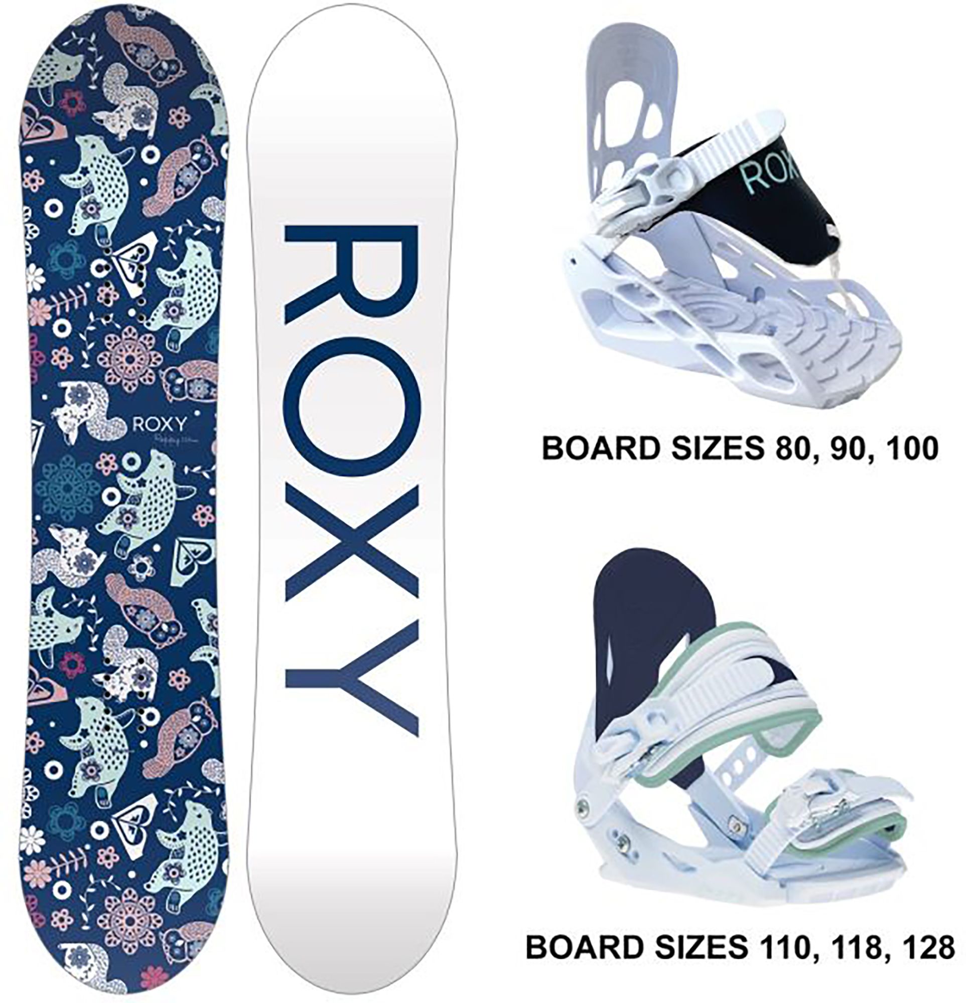 Photos - Other for outdoor activities Roxy 23'-24' Youth Poppy Package Snowboard, Boys' 23ROXYPPPYPKG2324SSP 