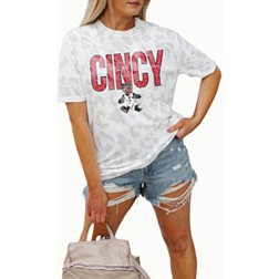 Gameday Couture Cincinnati Bearcats White Leopard T-Shirt