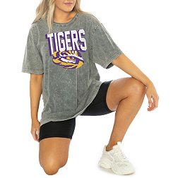 Gameday Couture LSU Tigers Grey Oversized T-Shirt