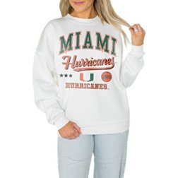Gameday Couture Women's Miami Hurricanes White Wild Game Pullover Sweatshirt