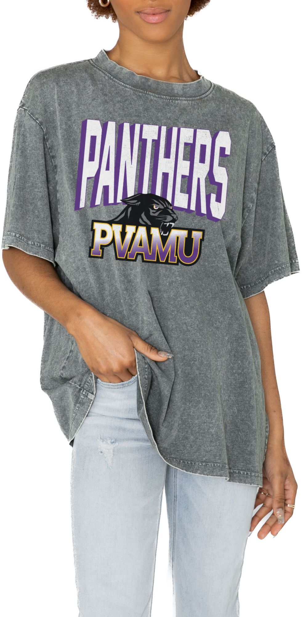 Gameday Couture Prairie View A&amp;M Panthers Grey Solid Defense T-Shirt - Gray