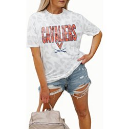 Gameday Couture Virginia Cavaliers White Leopard T-Shirt