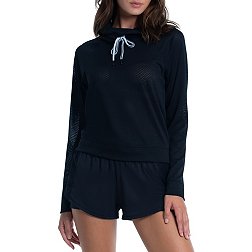 Lucky In Love Women's High Neck Pullover Long Sleeve