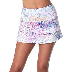 Lucky In Love Women's Long Brick-Fiti Scallop Skirt