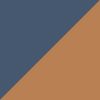 Caramel Brown/Dark Grey Mirror Turquoise