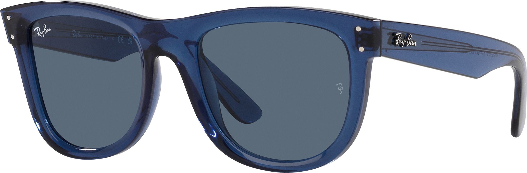 Photos - Sunglasses Ray-Ban Wayfarer Reverse , Men's, Navy Blue/dark Blue 23RYBAWYFR 