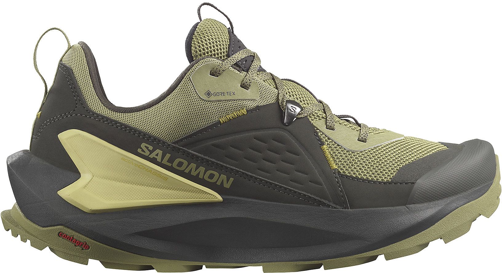 Photos - Trekking Shoes Salomon Men's Elixir GTX Shoe, Size 11.5, Black/Dried Herb/Southern 23SALM 