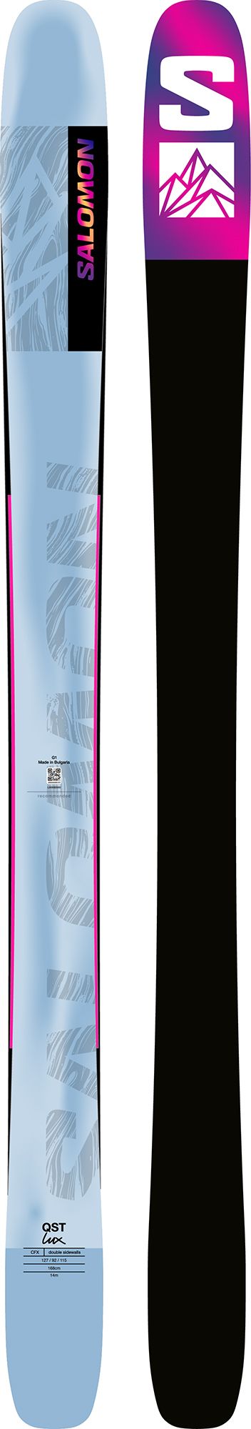 Salomon Women's QST Lux 92 Freeride Skis 2025
