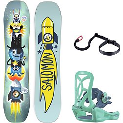 Salomon '23-'24 Youth Team Package Snowboard and Goodtime XXS Binding