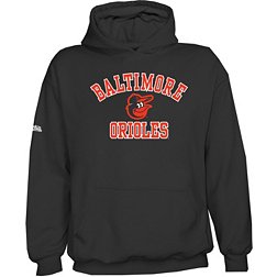 Stitches Youth Baltimore Orioles Black Pullover Hoodie