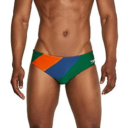 Speedo Men's Colorblock Solar Brief Swimsuit