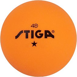 Stiga 1 Star Orange Balls - 6 Pack