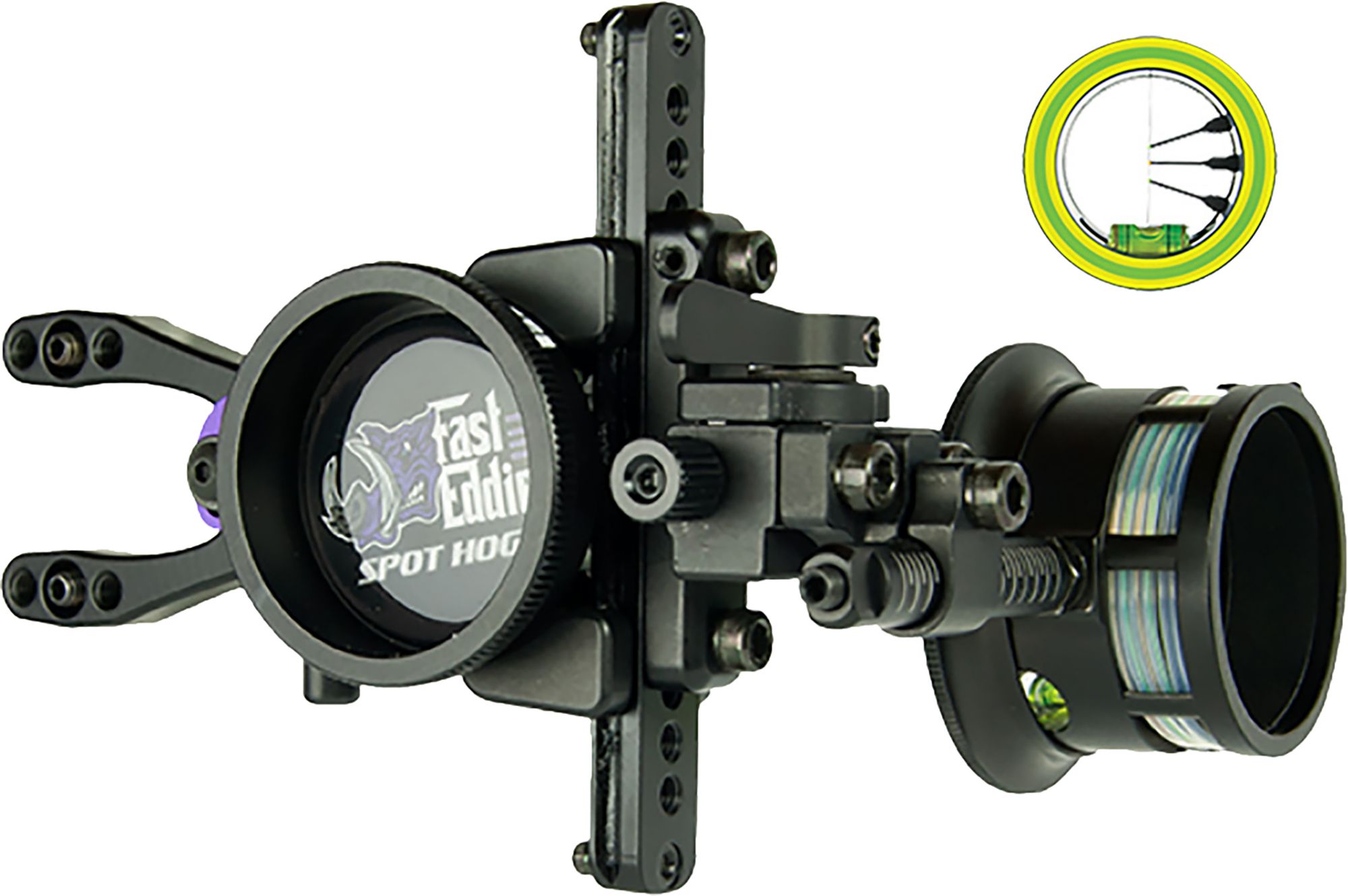 Kinsey's Archery Spot Hogg Fast Eddie MRT 3-Pin Bow Sight - No Color
