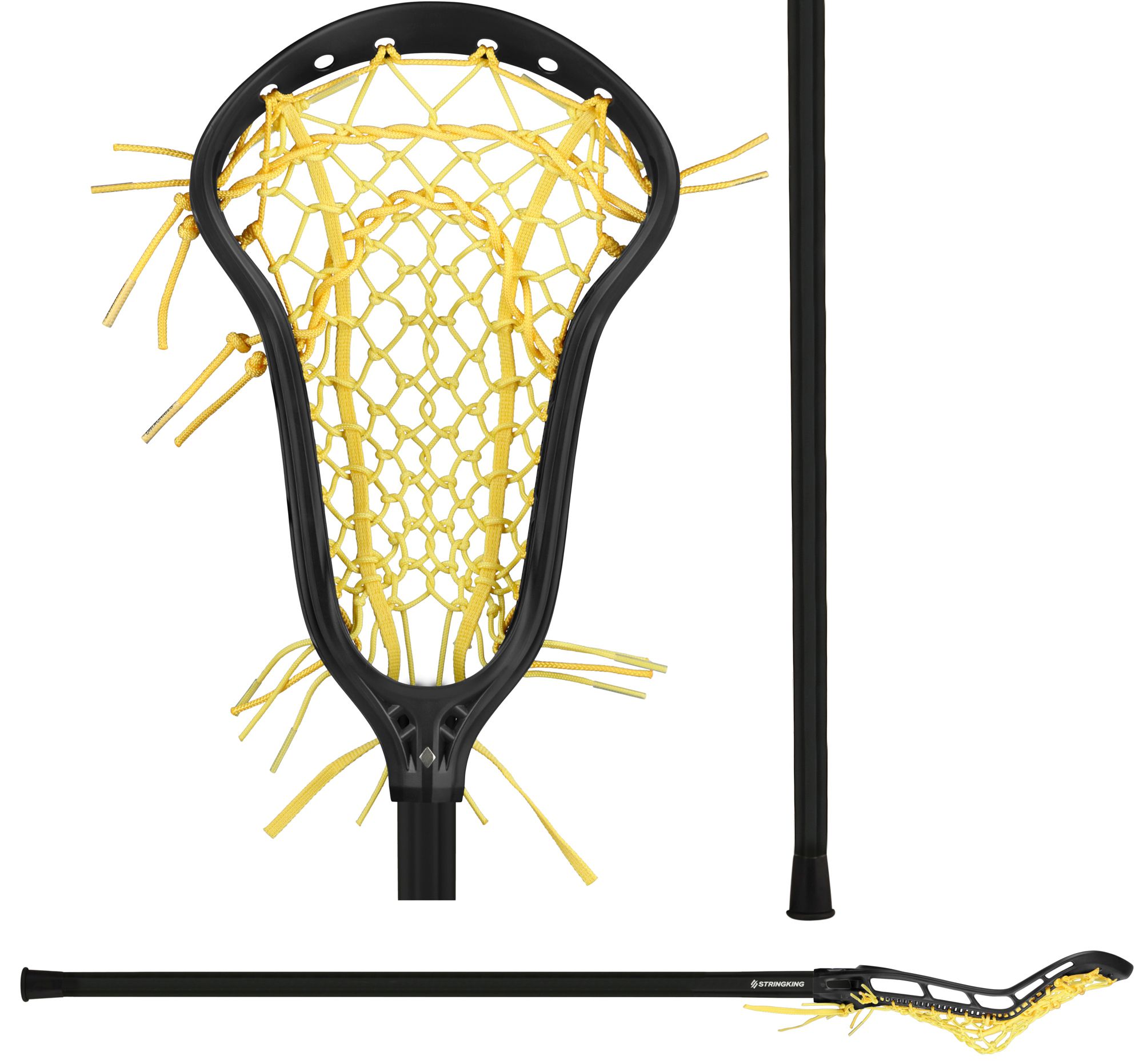 StringKing Women's Complete 2 Pro Defense Lacrosse Stick - Tech Trad Pocket - Metal 3 Pro Shaft