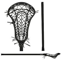 StringKing Complete 2 Pro Defense Women's Lacrosse Stick in Black