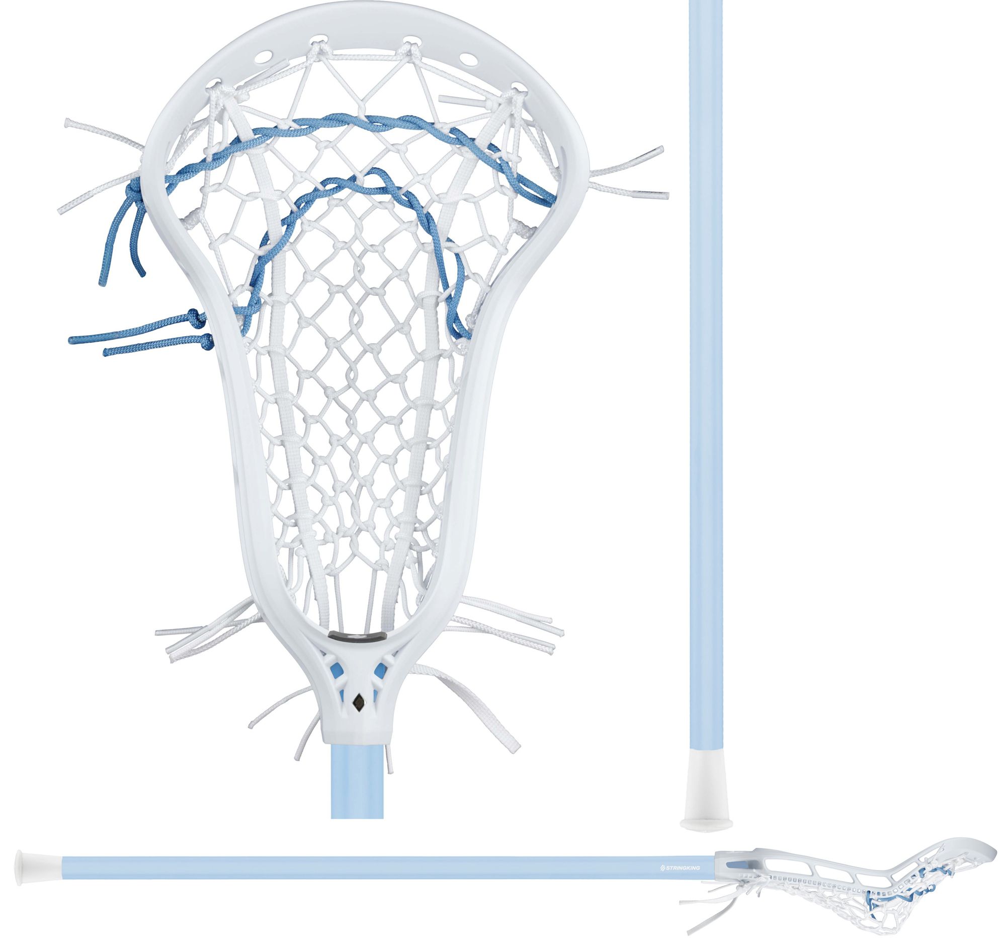 White/Carolina Blue