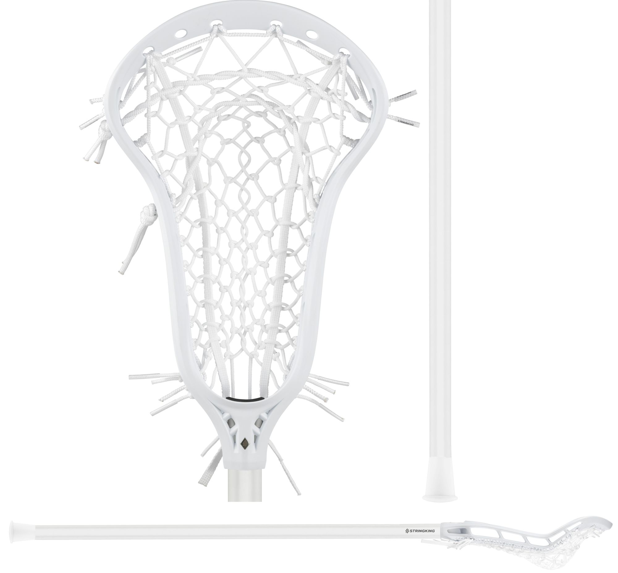 StringKing Women's Complete 2 Pro Midfield Lacrosse Stick - Tech Trad Pocket - Composite 2 Pro Shaft
