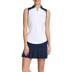 Sport Haley Women's Sleeveless 1/4 Zip Mari Golf Polo