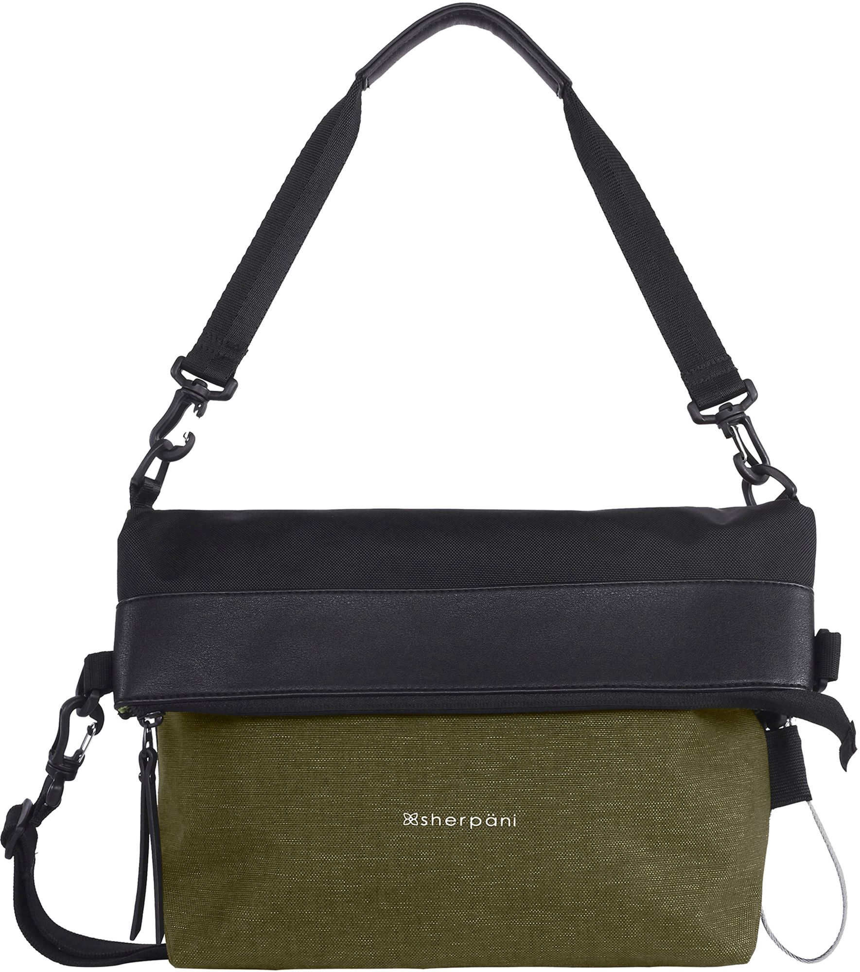 Sherpani Vale Antitheft Crossbody Bag - Green