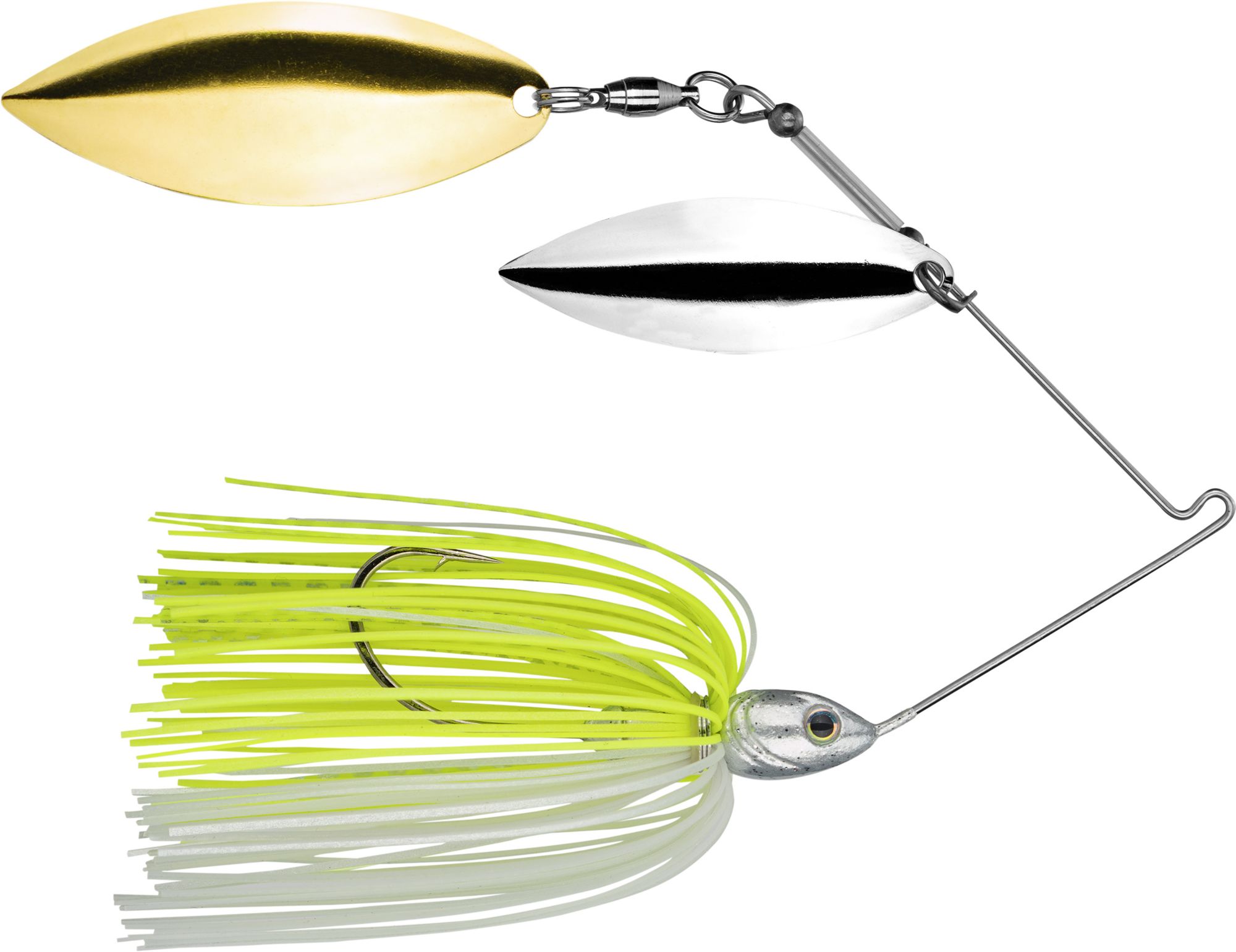 Chartreuse/White