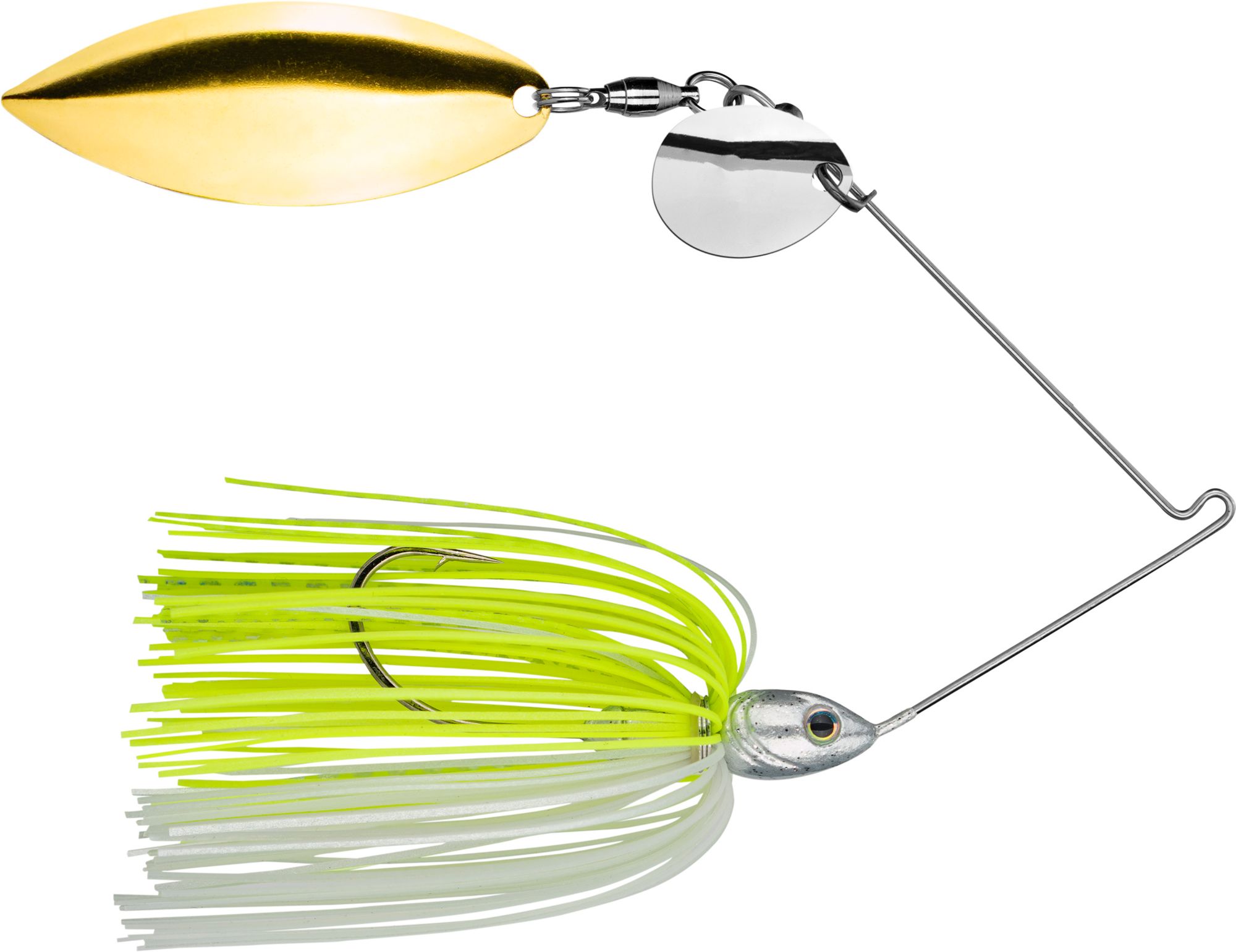 Chartreuse/White