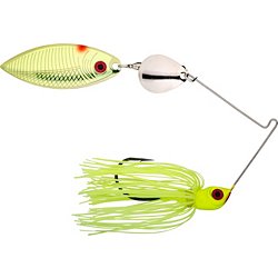 H&H Lure Company Yellow/Black Double Spinner Lure