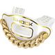 White/Gold