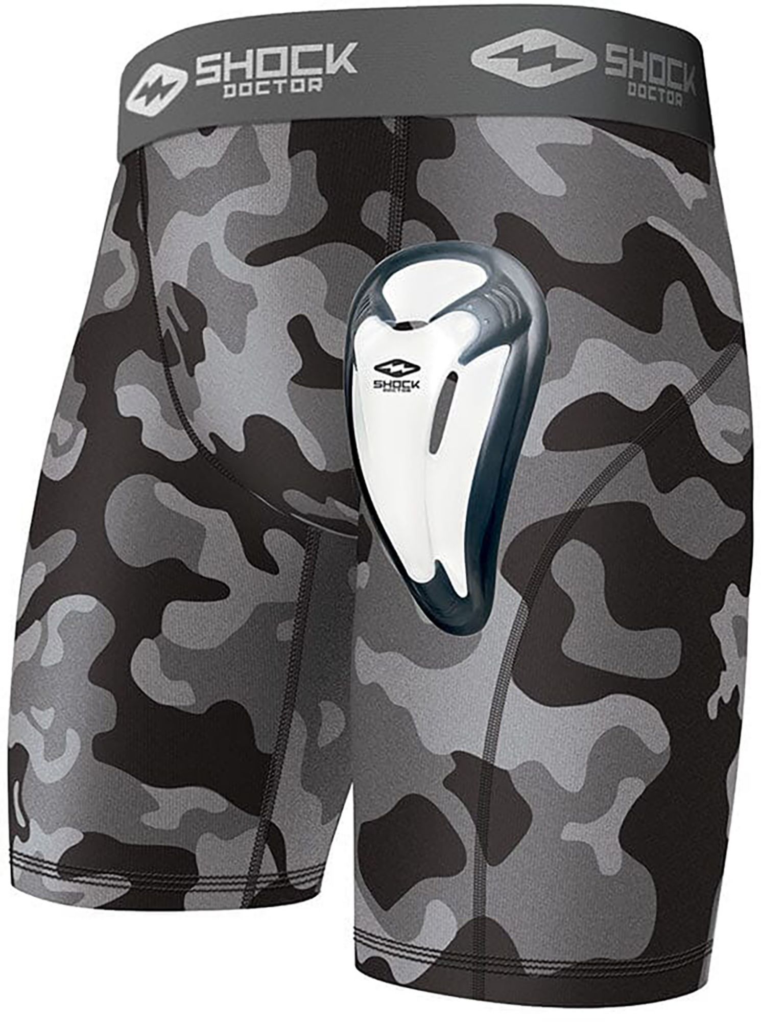 Shock Doctor Adult Core Compression Shorts With Bio-Flex Cup