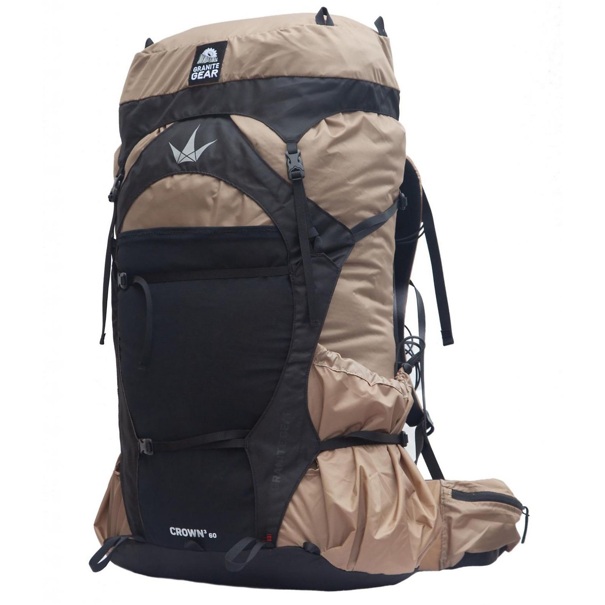 Photos - Outdoor Furniture Granite Gear Crown 3 60 Backpack - Long, Men's, Dunes/Black | Father's Day 