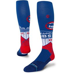 Stance Chicago Cubs Royal Cubby Bear Over the Calf Sock