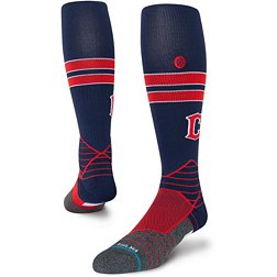 Stance Cleveland Guardians Navy Big C OTC Over the Calf Sock