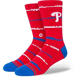 Stance Philadelphia Phillies Red Chalk Crew Sock