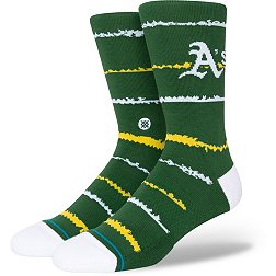 Stance Oakland Athletics Green Chalk Crew Sock
