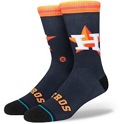 Men's Stance Navy Houston Astros Diamond Pro OTC Socks