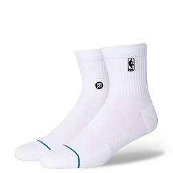 Stance Adult NBA Logoman White Socks