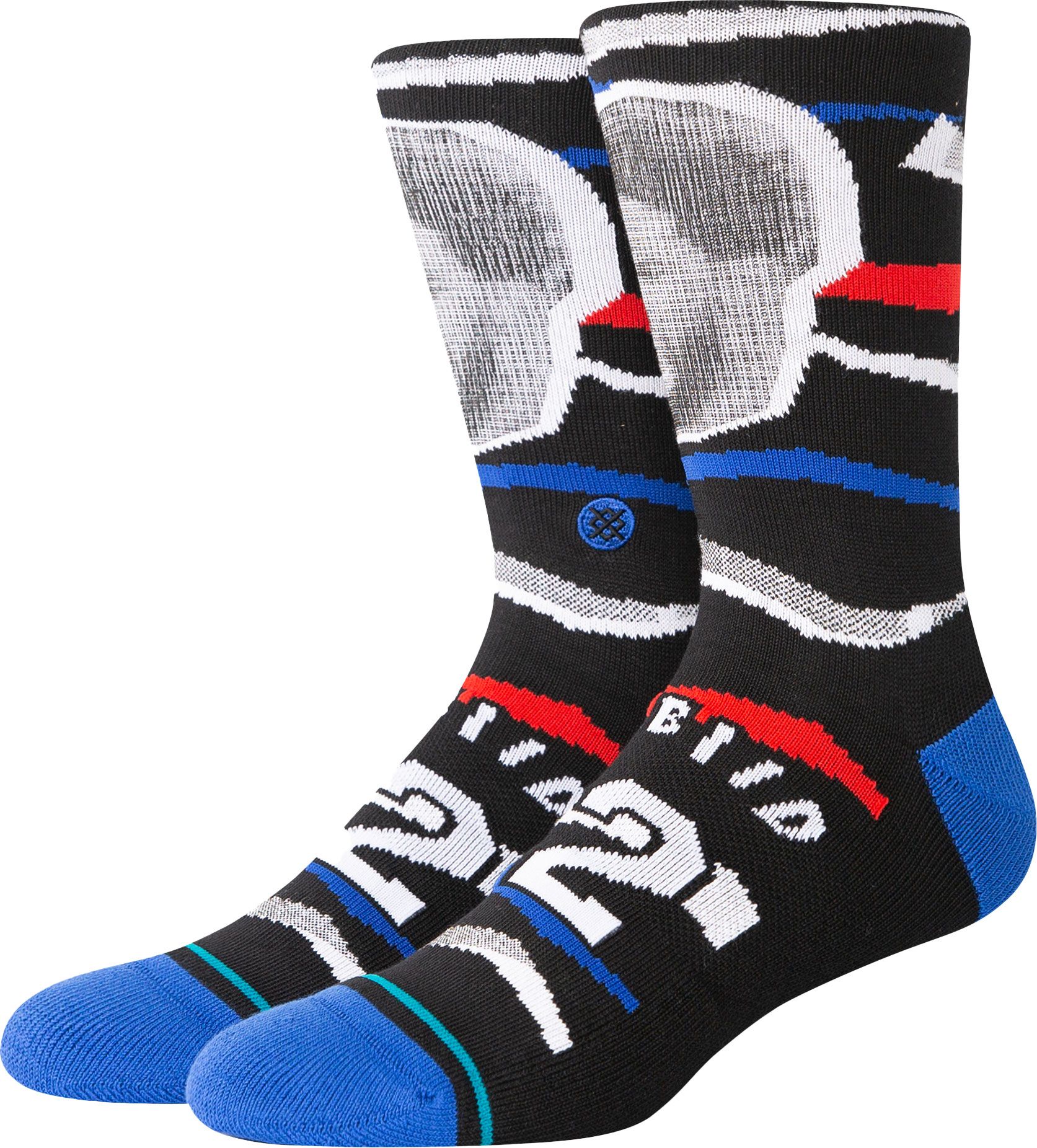 Stance Adult Philadelphia 76ers Faxed Joel Embiid Socks