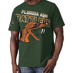 Starter Men's Florida A&M Rattlers Orange Graphic T-Shirt
