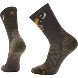 SmartWool Adult Hike Light Cushion Nightfall in the Forest Crew Socks
