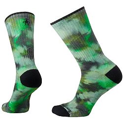 Smartwool Athletic Far Out Tie Dye Printed Crew Sock