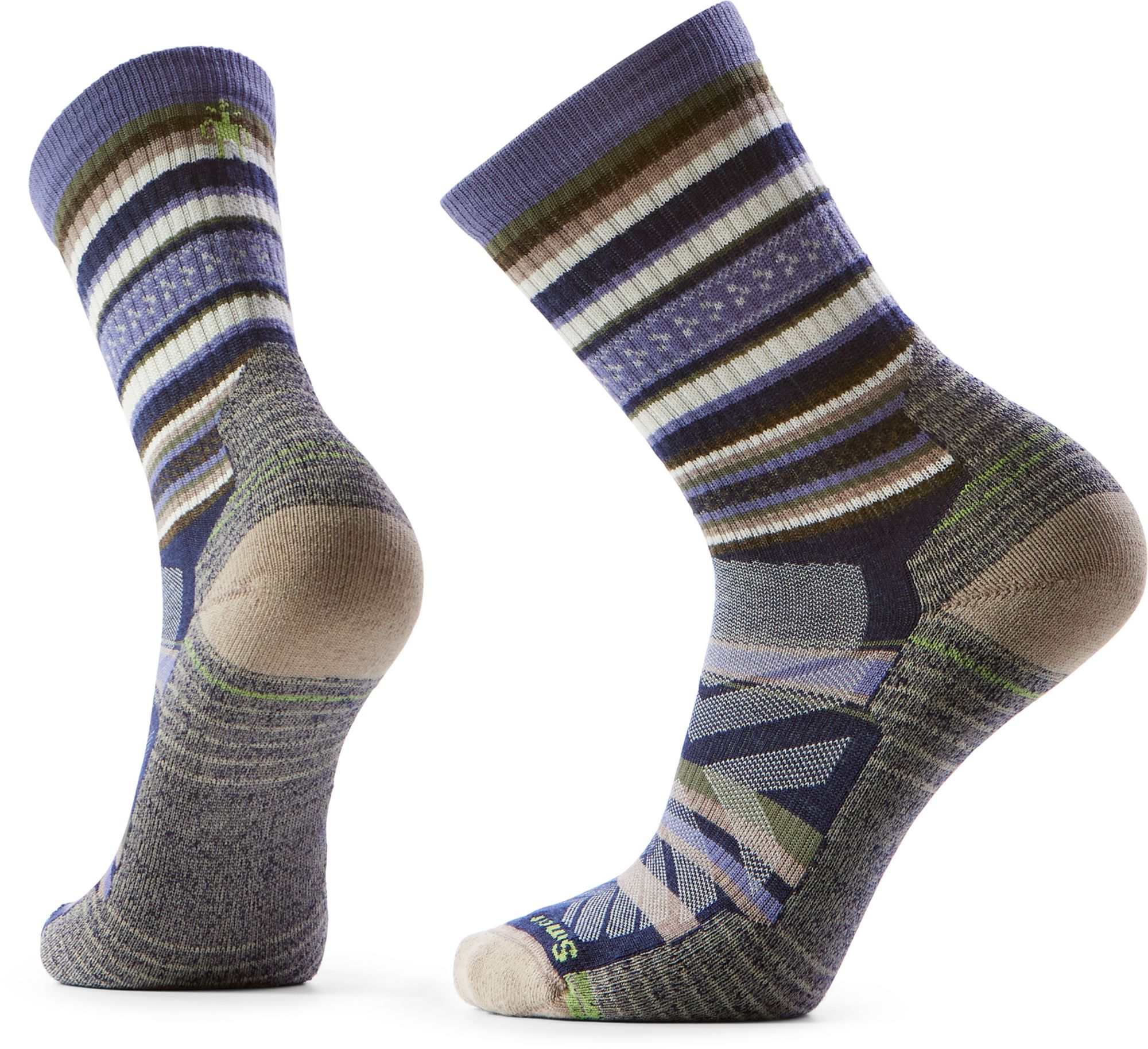 SmartWool Hike Light Cushion Panorama Crew Socks