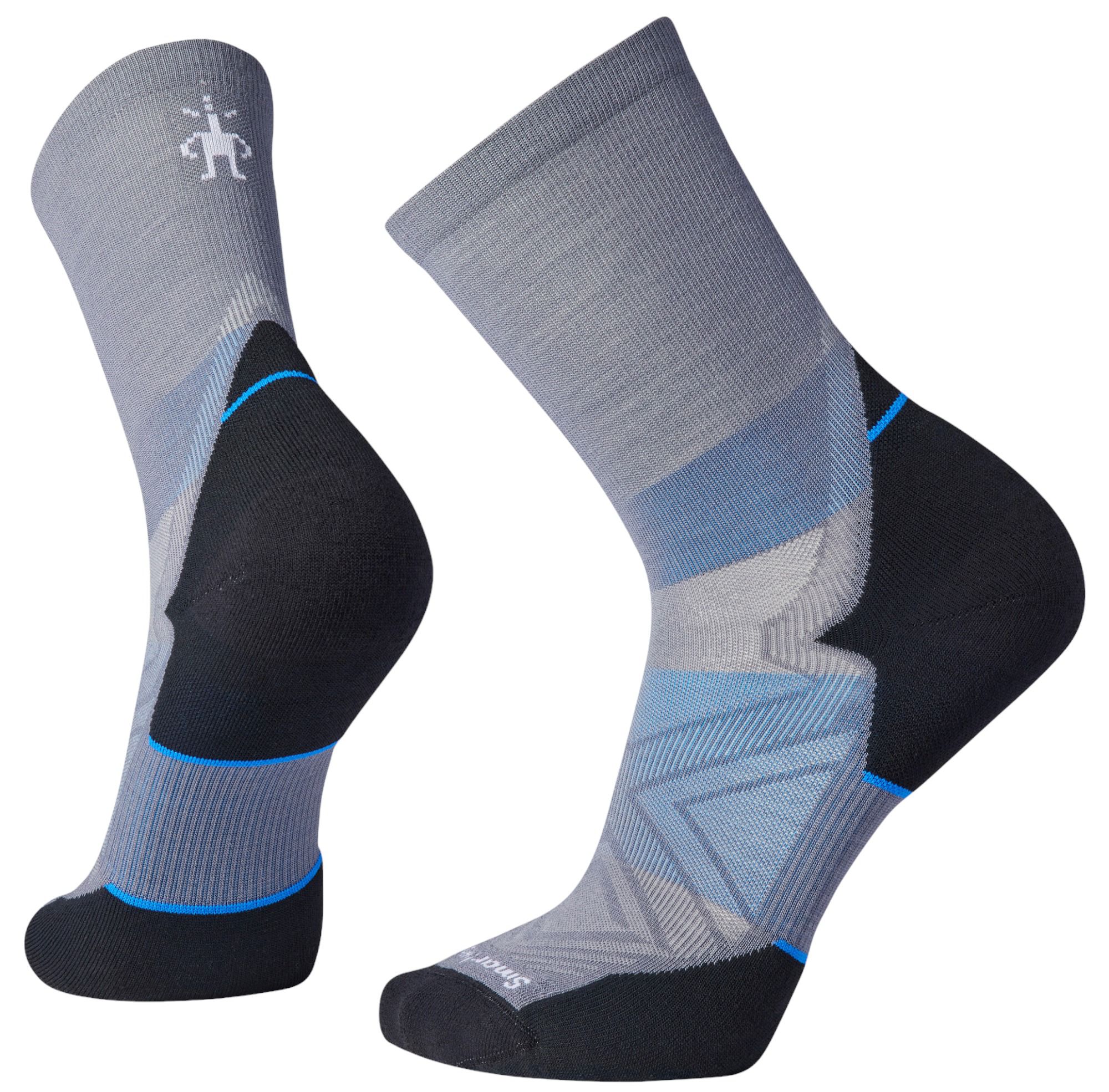 Smartwool Men's Run Targeted Cushion Mid Crew Socks