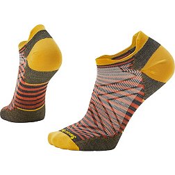 Smartwool Men's Run Zero Cushion Low Ankle Pattern Socks