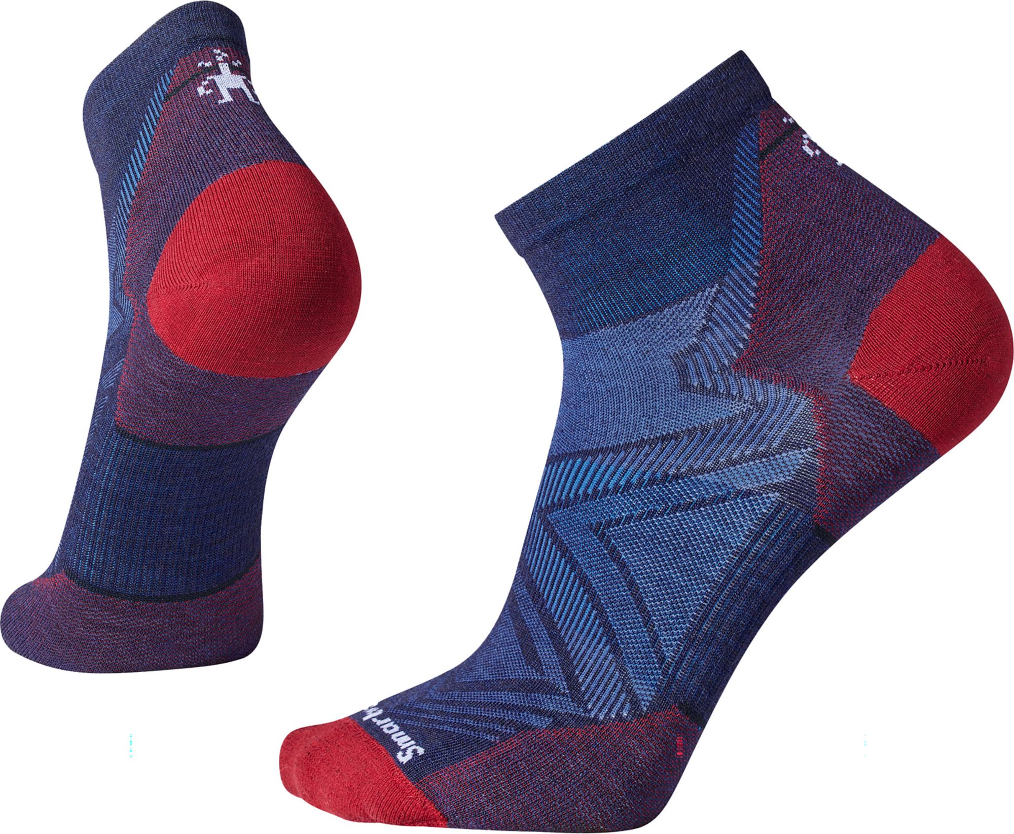SmartWool Men's Run Zero Cushion Ankle Socks
