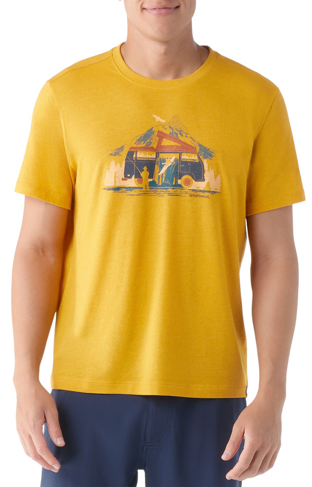 SmartWool Men's River Van Graphic Short Sleeve T-Shirt