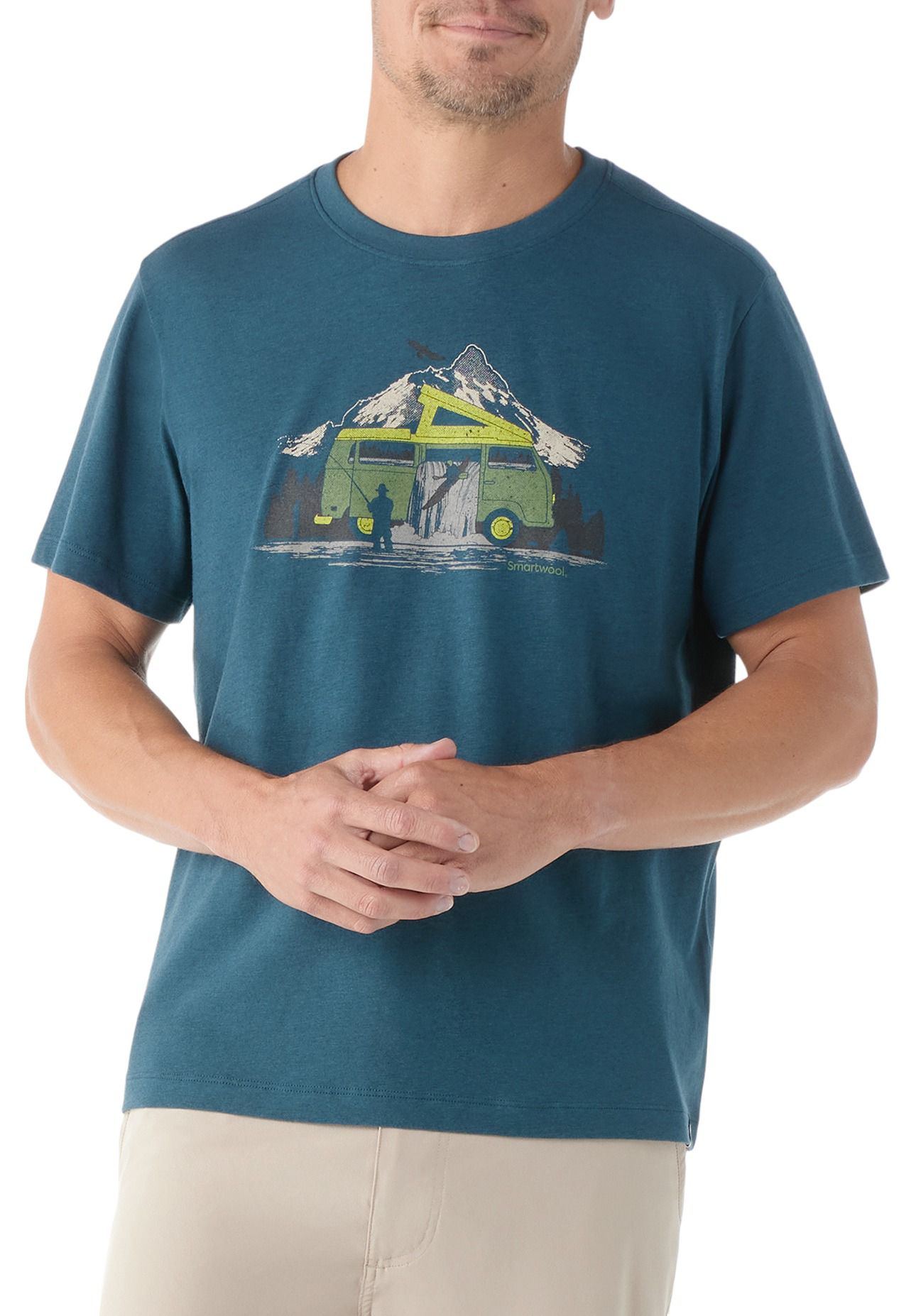 SmartWool Men's River Van Graphic Short Sleeve T-Shirt