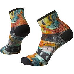 Smartwool Women's Bike Zero Cushion Celestial Printed Ankle Sock