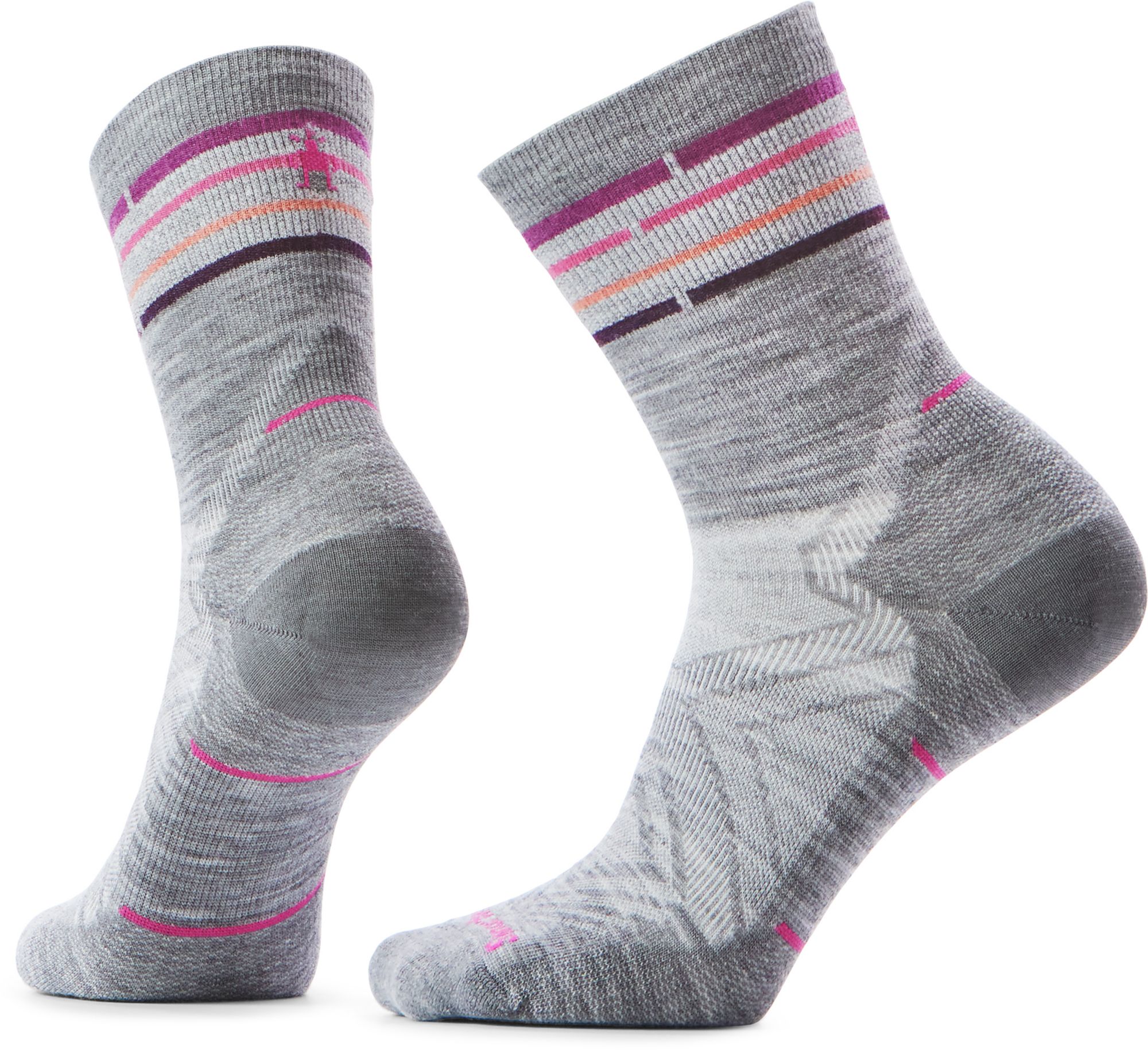 Smartwool Women's Run Zero Cushion Mid Crew Socks