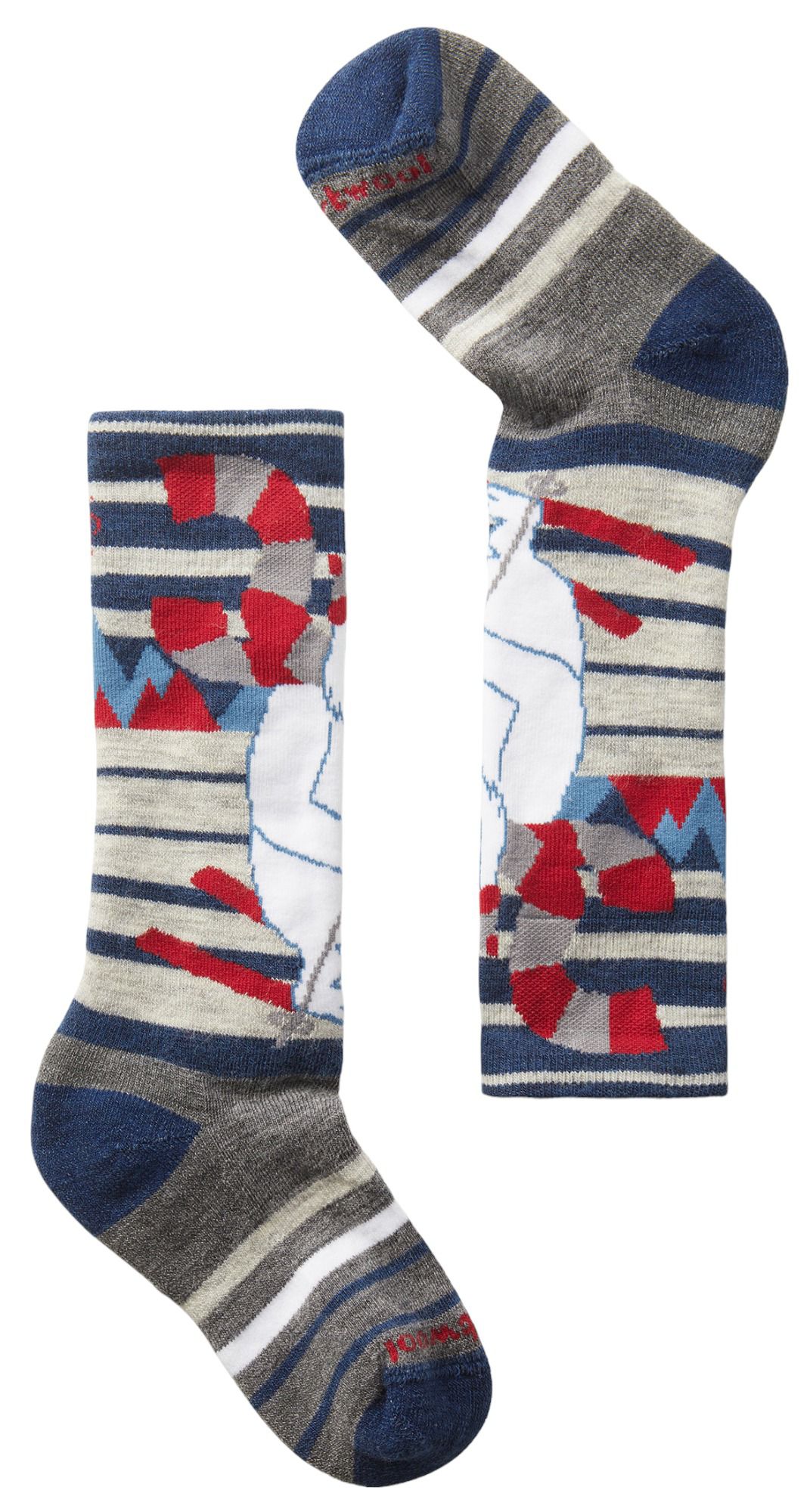Smartwool Kids' Wintersport Full Cushion Yeti Pattern OTC Sock