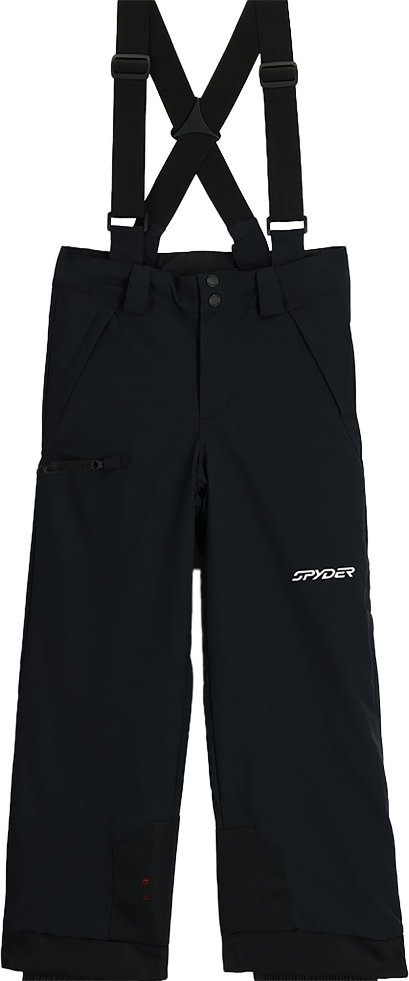 Photos - Ski Wear Spyder Boys' Propulsion Pants, Size 12, Black 23SYDBBPRPLSNPNTSYOW 